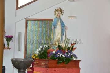 Misa y procesión religiosa en Caserones Bajos y Cendro (Foto TA)